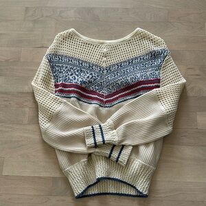 Free People Crochet Sweater